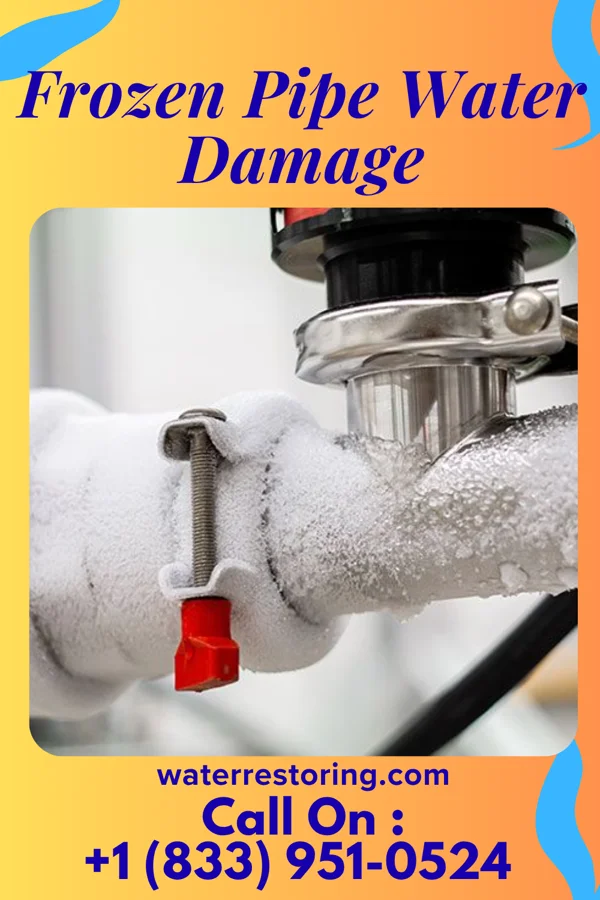 Frozen Pipe Water Damage in Whitestown, IN